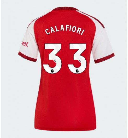 Arsenal Riccardo Calafiori #33 Kotipaita Naisten 2026-27 Lyhythihainen Arsenal Riccardo Calafiori #33 Kotipaita Naisten 2026-27 Lyhythihainen